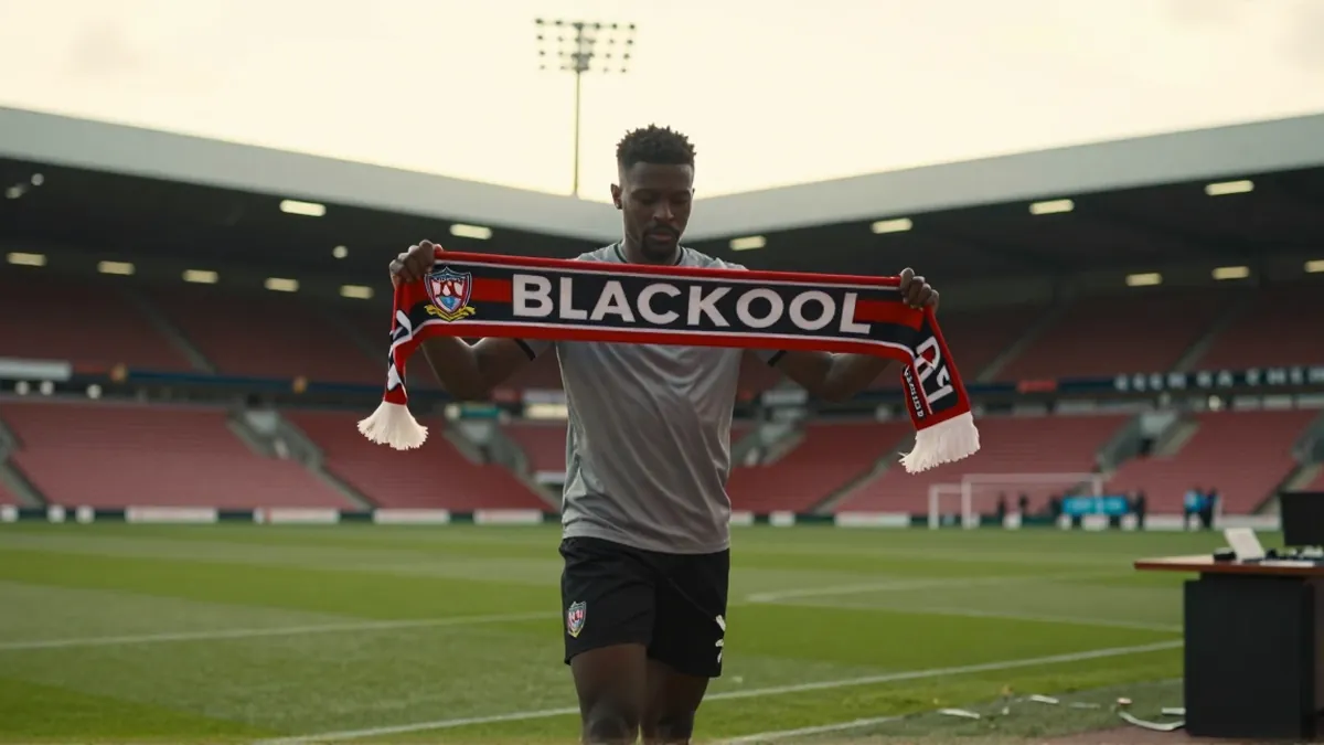 Colchester United eye Blackpool striker Kouassi transfer